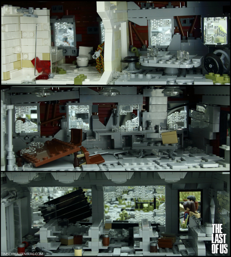 Illustration for article titled The Last Of UsĀ Remade In Giant LEGO Build